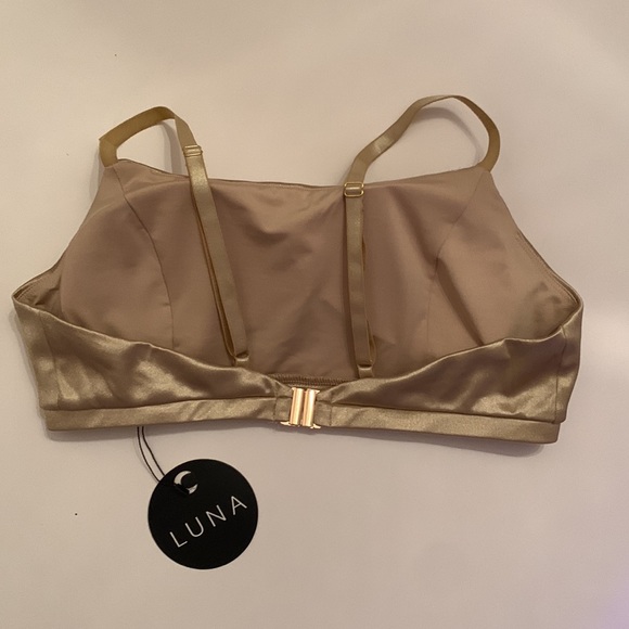 Maya Gold Top, Bra, Pole Dancing, Exotic Wear - Picture 5 of 5